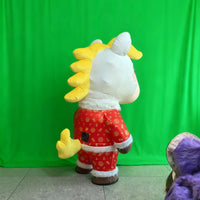 Inflatable Horse Mascot Costume for Performances and Events