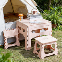 Portable Outdoor Folding Table for Camping, Picnics, and Home Use - Lightweight & Compact
