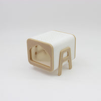 1:12 Dollhouse Miniature Cat House and Pet Figurines Set