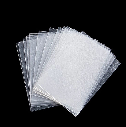 50-Pack Frosted 20-Mil Thick Card Sleeves for Board Games, K-Pop Photocards, and Collectibles