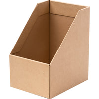 Kraft Paper Bookends Desk Organizer for Students and Office
