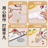 Waterproof Dustproof Leather Mat for Washing Machine Refrigerator Bedside Table Microwave Oven