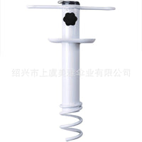 Portable Iron Beach Umbrella Sand Anchor Spike Stand Holder