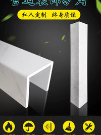 PVC Pipe Cover Corner Guard for Kitchen & Bathroom - Decorative Pipe Enclosure