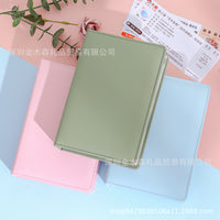 A6 Leather Ticket & Card Holder Album for Collectibles