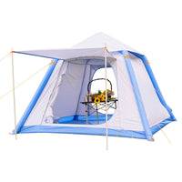 Automatic Inflatable Camping Tent for Outdoor Activities - Double Layer, Quick Open, Large Capacity