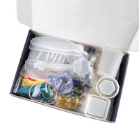 DIY Epoxy Resin Craft Kit with Molds for Coasters, Pendants, Bookmarks, Bracelets, and Phone Grips