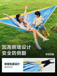 Explorer Anti-Roll Outdoor Hammock for Adults and Children, Camping Swing Chair
