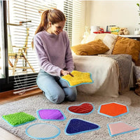 Sensory Play Mat Set for Autism & Special Needs Children - Tactile Training & Rehabilitation