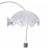 Aquarium Anti-Splash Air Pump Cover with Air Stone and Tubing