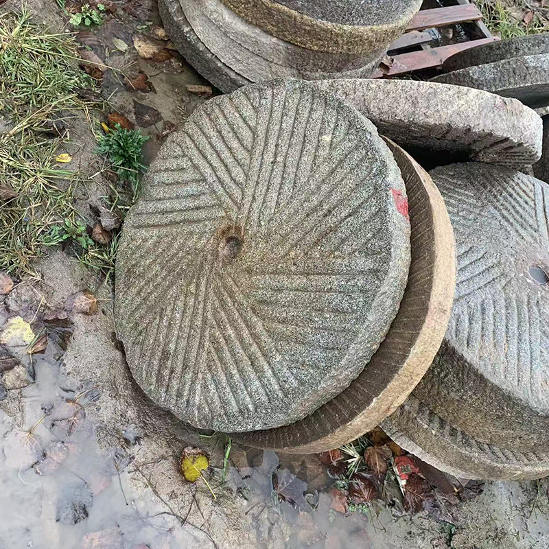 Vintage Stone Millstone Tea Table Garden Landscape Paving Slab