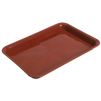 Rectangular Plastic Plant Pot Saucer Tray for Indoor Outdoor Gardening