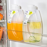 Japanese Style Heat-Resistant Plastic Cold Water Pitcher for Refrigerator, Large Capacity Milk Juice Kettle