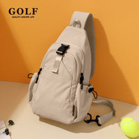 GOLF Unisex Fashion Crossbody Chest Bag for iPad Multi-compartment Outdoor Water-resistant Lightweight Phone Pouch