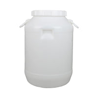 Food-Grade Plastic Fermentation Barrel with Lid, Large Capacity Water Storage Container for Brewing, Fish Tank, Pet Food