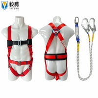 Full Body 5-Point Harness for Fall Protection, High-Altitude Work, and Air Conditioner Installation