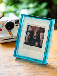 Instant Photo Acrylic Frame for Mini 3-inch Film - Double Slot Display Stand