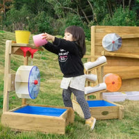 Kids Outdoor Wooden Play Garden Sandbox Water Table