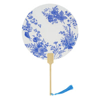 Decoupage DIY Xuan Paper Round Fan Kit for Team Building & Events