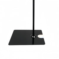 Adjustable T-Type Poster Stand with Crystal Clip for Promotions and Displays