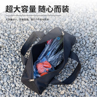 Camping Tent Pegs Kit with Storage Bag, Guy Ropes, and Hammer for Outdoor Canopy and Awning