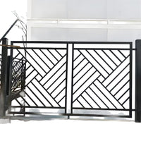 Galvanized Steel Iron Art Fence for Residential Communities and Villas