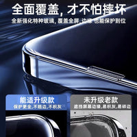 Imported Smooth HD Tempered Glass Screen Protector for iPhone 13, 14, 15, 16 Series