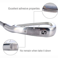 Golf Club Lead Tape for Swing Weight Adjustment and Practice
