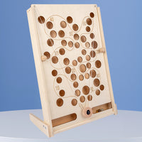 Pirate Marble Maze Game for Kids, Wooden Hand-Eye Coordination Balance Training Toy