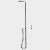 Stainless Steel Single Claw Root Hook Soil Loosener for Bonsai and Gardening