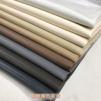 PU Nappa Lambskin Grain Faux Leather Fabric for Upholstery and Sports Goods