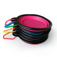 Portable Collapsible Pet Bowl for Travel, Food, and Water - Dog and Cat Friendly