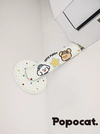 Cute Star Puppy Air Conditioner Pipe Cover Decorative AC Tube Protector Dustproof Heating Pipe Concealer