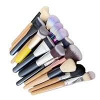 Professional Soft Bristle Makeup Brush Set for Eyeshadow, Concealer, and Blush
