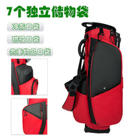 Lightweight PU Golf Stand Bag with Multiple Pockets and Carry Handle
