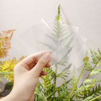 Clear CPP Flat Card Sleeves for Photos and Collectibles