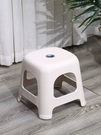 Thickened Plastic Stool for Home, Bathroom, Living Room, and Shoe Changing