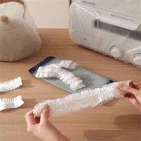 Disposable Air Fryer Dust Covers with Elastic Band, Transparent Kitchen Appliance Protector