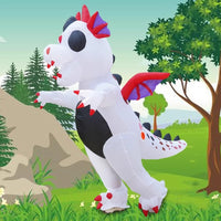 Inflatable Dragon Dinosaur Costume for Halloween & Parties