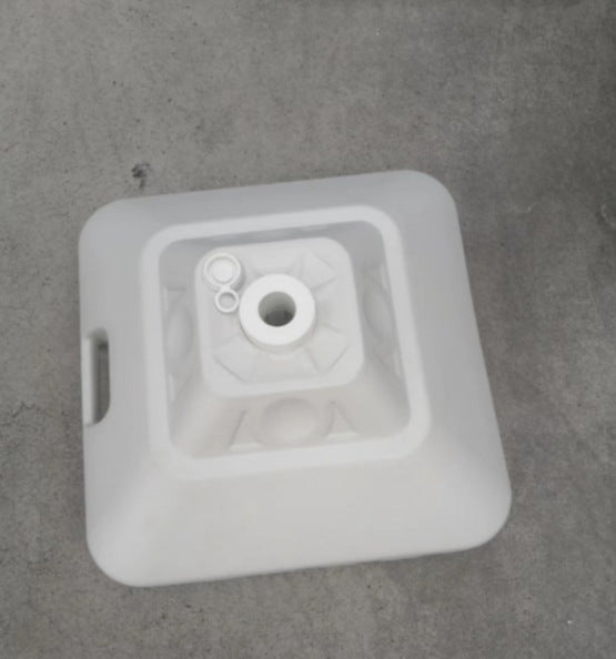 Outdoor Umbrella Base Stand Accessories - Plastic, Iron, or Resin Options