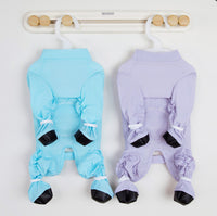Pet Dog Lightweight Waterproof Full-Coverage Anti-Dirty Jumpsuit with Leg Sleeves
