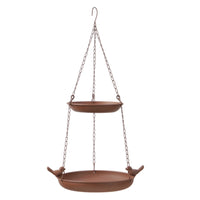 Hanging Bird Bath Feeder for Outdoor Garden Patio Decoration