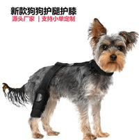 Pet Dog Rear Leg Brace with Collar for Joint Support and Injury Recovery