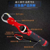 Fishing Pliers Set with Scale, Multi-functional Fish Gripper, Rod Controller for Big Fish, Wholesale Fishing Tool