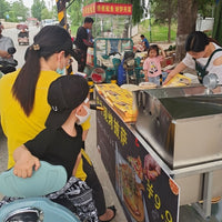 Portable Gas Pizza Oven for Outdoor Stalls, Snack Shops and Pizza Making Equipment