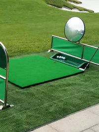 Indoor Golf Hitting Mat for Swing Practice and Chipping Training
