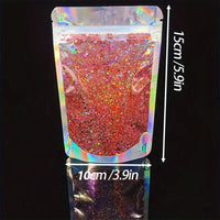 60g Bagged Laser Glitter Powder Mix for Makeup, Nail Art, DIY Crafts