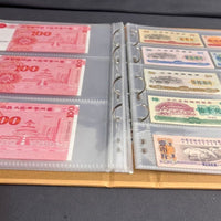 Currency Collection Album for Banknotes, Coins, and Commemorative Tickets