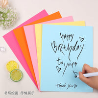 Colored Cardstock Paper for Crafts, Drawing, and Decoration, 180gsm Thick