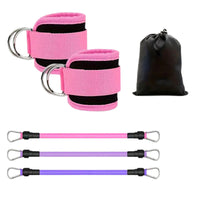 Ankle Resistance Bands Set for Hip and Leg Strength Training